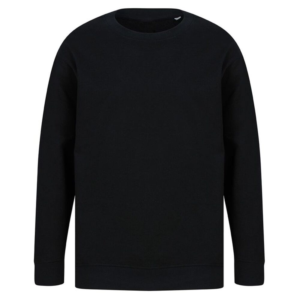 SF Unisex Adult Fashion Sustainable Sweatshirt / Black